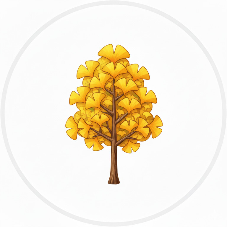 은행나무 로고 이미지